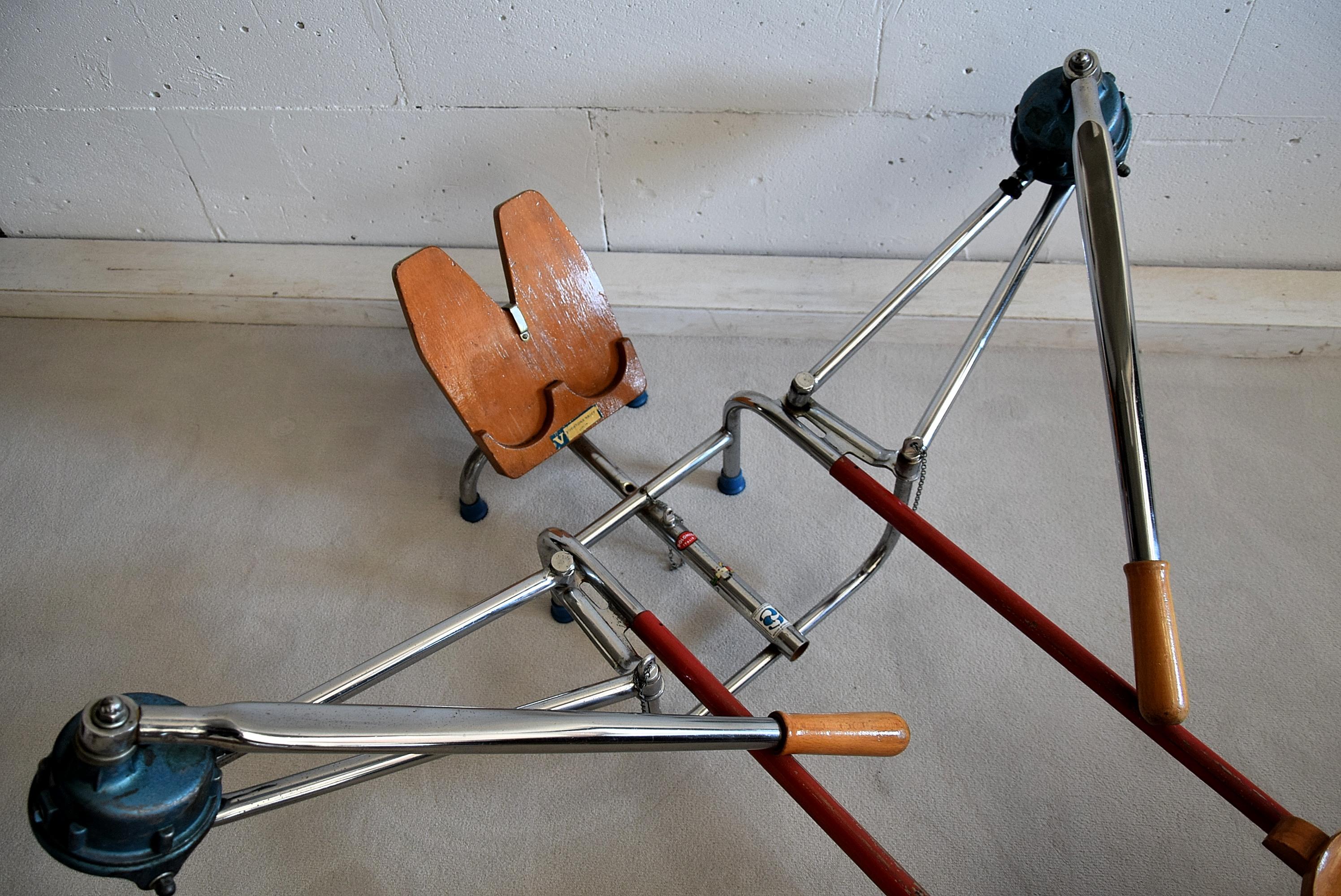 Steel Skiff Trainer, 1960, Italy  For Sale