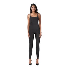 Skims Schwarz Soft Smoothing Seamless Catsuit Größe M