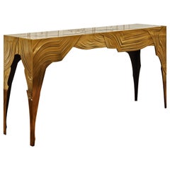 "Skinned" console by Erwan Boulloud for Galerie Glustin
