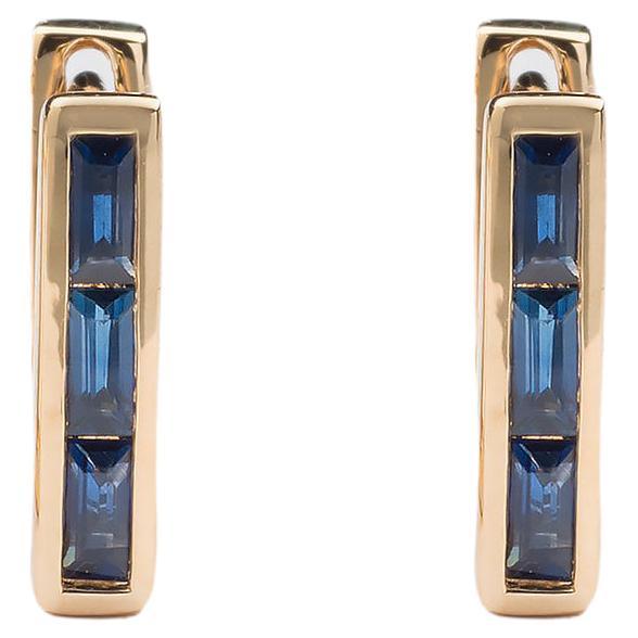 Add a bit of luxury to your classic huggie with a new square format. These Square Huggie Earrings come in various colors, set in solid 14k yellow gold. Can’t find a color you like? Please reach out for addition variations made just for