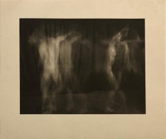 Vintage Photograph Male Nude Platinum Print Photo 'Ring Around the Rosie'