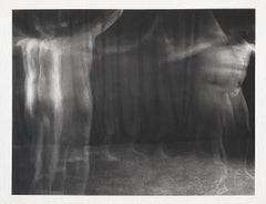 Vintage Photograph Male Nude Platinum Print Photo 'Ring Around the Rosie'