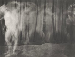Vintage Photograph Male Nude Platinum Print Photo 'Ring Around the Rosie'