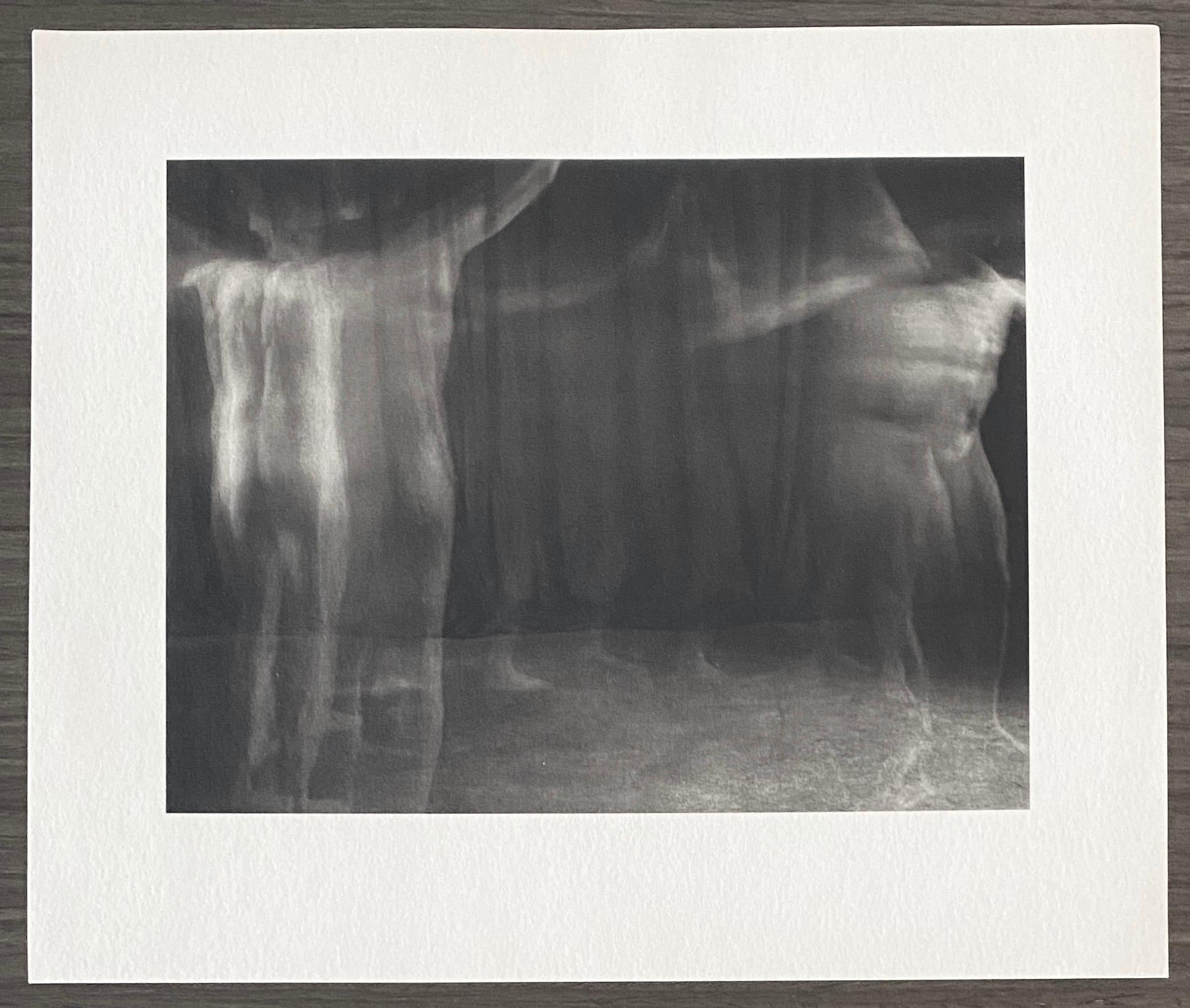 Imprimé par Muse X à Los Angeles. Il s'agit de photographies au platine palladium sur papier de Skip Arnold, aux tons sépia, montrant l'artiste toujours séduisante, nue, en train de faire la fameuse ronde autour de la rose. C'est un grand sujet, qui