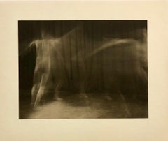 Retro Photograph Male Nude Platinum Print Photo 'Ring Around the Rosie' 