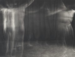 Vintage Photograph Male Nude Platinum Print Photo 'Ring Around the Rosie'