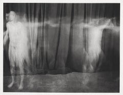 Fotografía Vintage Desnudo Masculino Impresión en Platino Foto 'Ring Around the Rosie