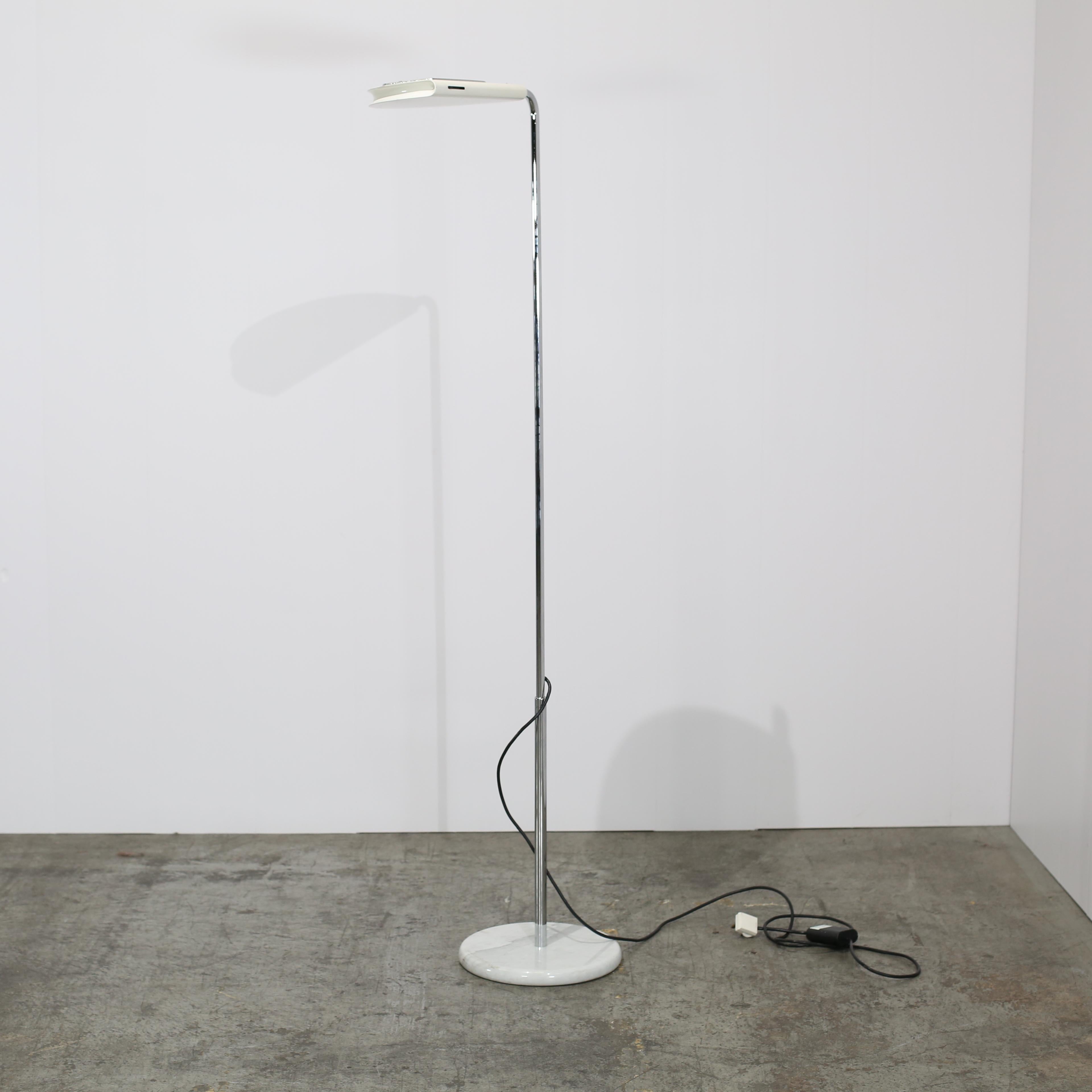 Modern Skipper and Pollux 1970s Mezzaluna Floor Lamp by Bruno Gecchelin For Sale