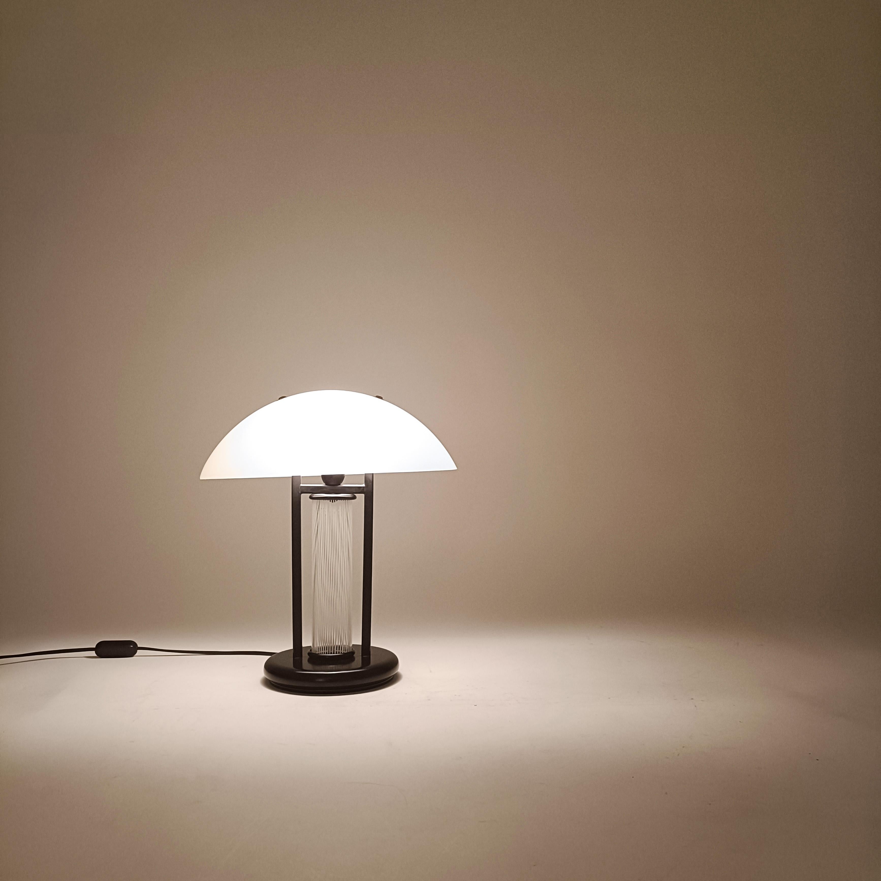 Skipper and Pollux. Lampe de table post-moderne en verre de Murano, Italie, années 1980 en vente 2