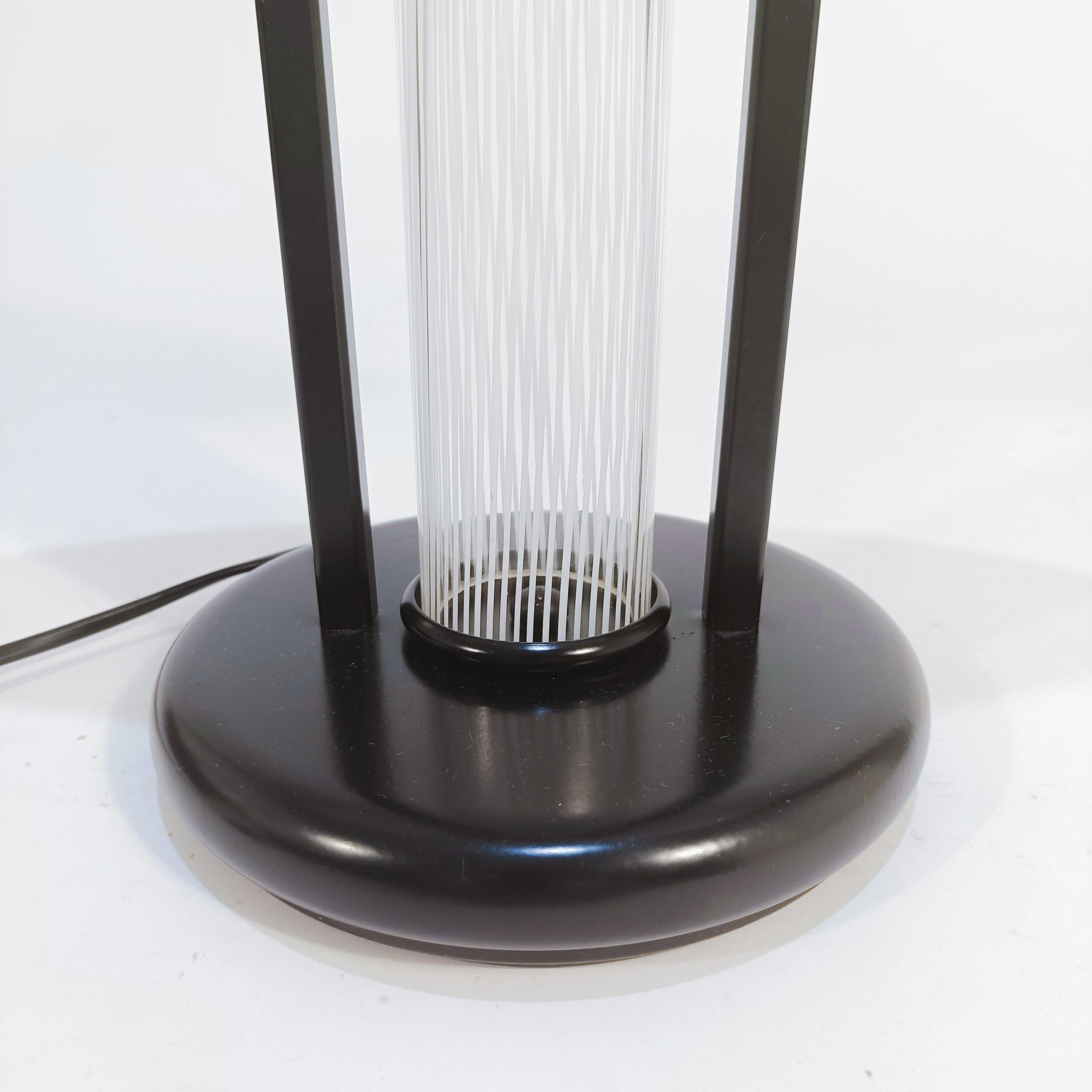 italien Skipper and Pollux. Lampe de table post-moderne en verre de Murano, Italie, années 1980 en vente