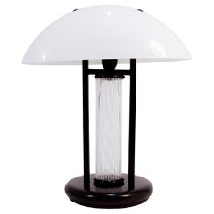 Skipper and Pollux. Post-Modern Murano glass table lamp, Italy, 1980s