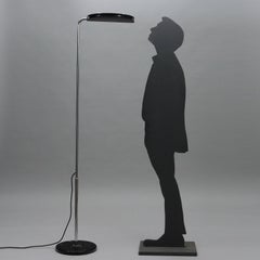 Skipper Mezzaluna Lamp Aluminium Italy 1970s