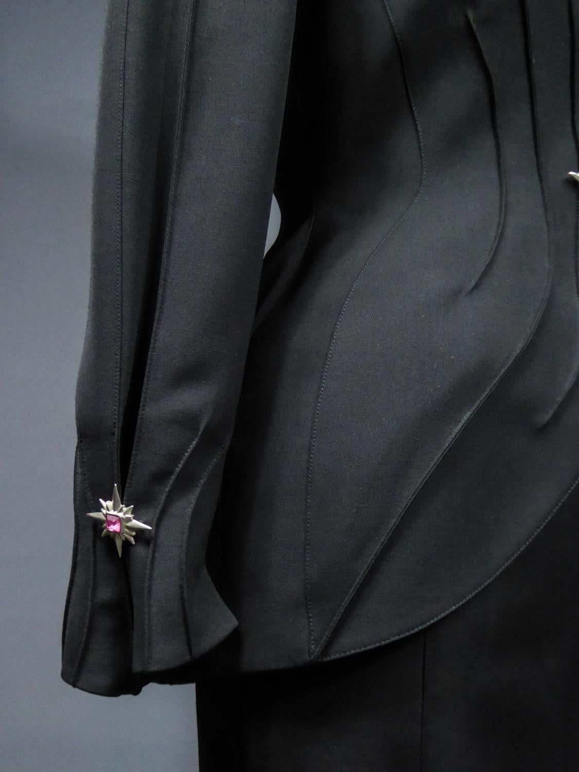 Skirt and Jacket Bar Set by Thierry Mugler Circa 1995 6