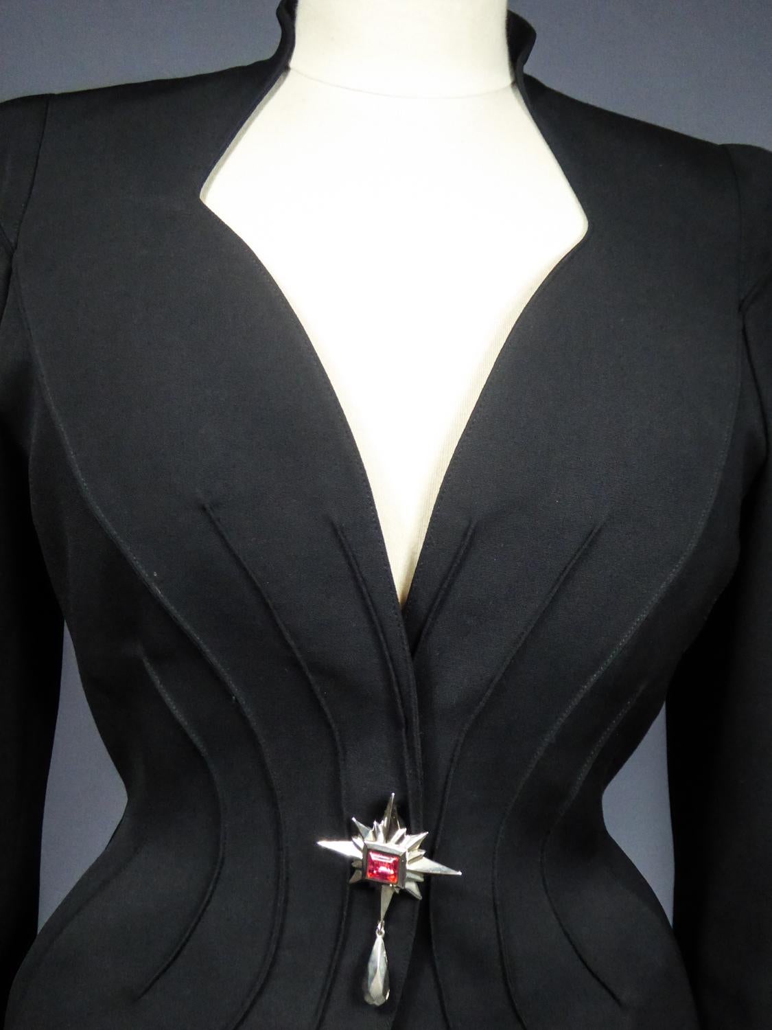Skirt and Jacket Bar Set by Thierry Mugler Circa 1995 In Excellent Condition In Toulon, FR