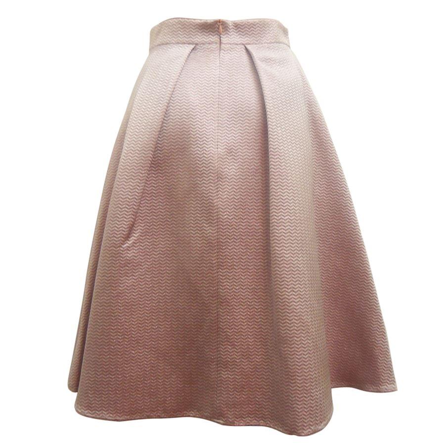 Cotton Rose and pearl grey pattern Total lenght cm 66 (26 inches)
