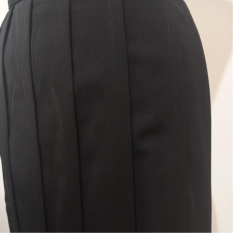 Black Dolce & Gabbana Skirt size 38 For Sale