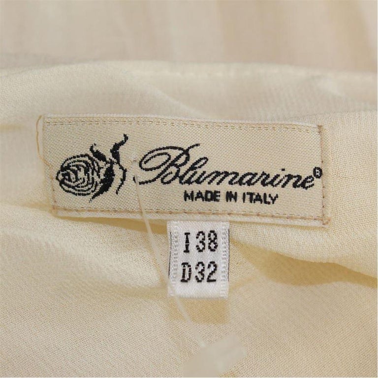 Blumarine Skirt size 38 at 1stDibs | blumarine silk skirt