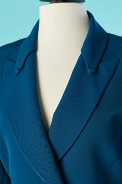 Skirt-suit with double-breasted jacket and snaps Thierry Mugler