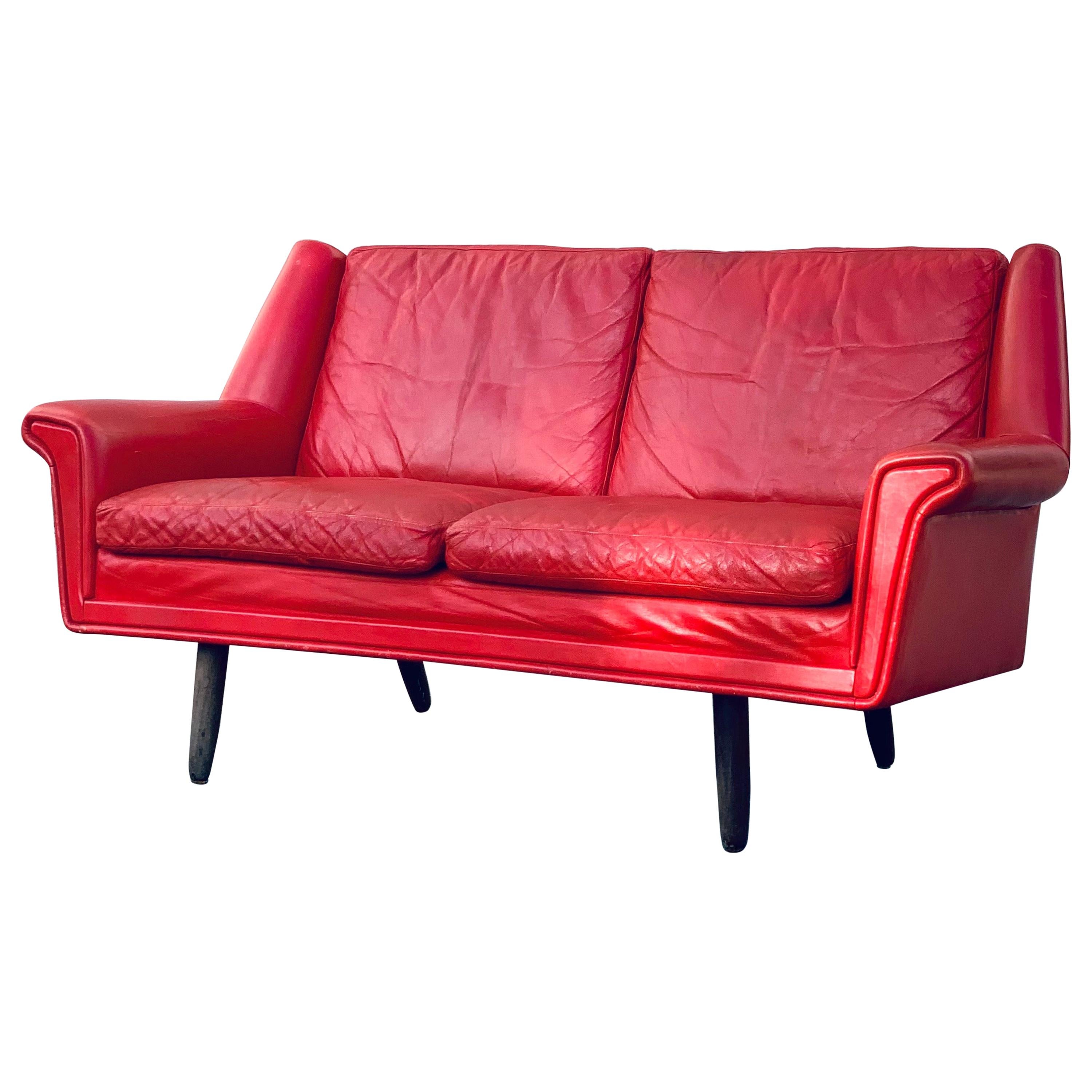 Skjold Sørensen Midcentury Lounge Sofa, Denmark, 1960s