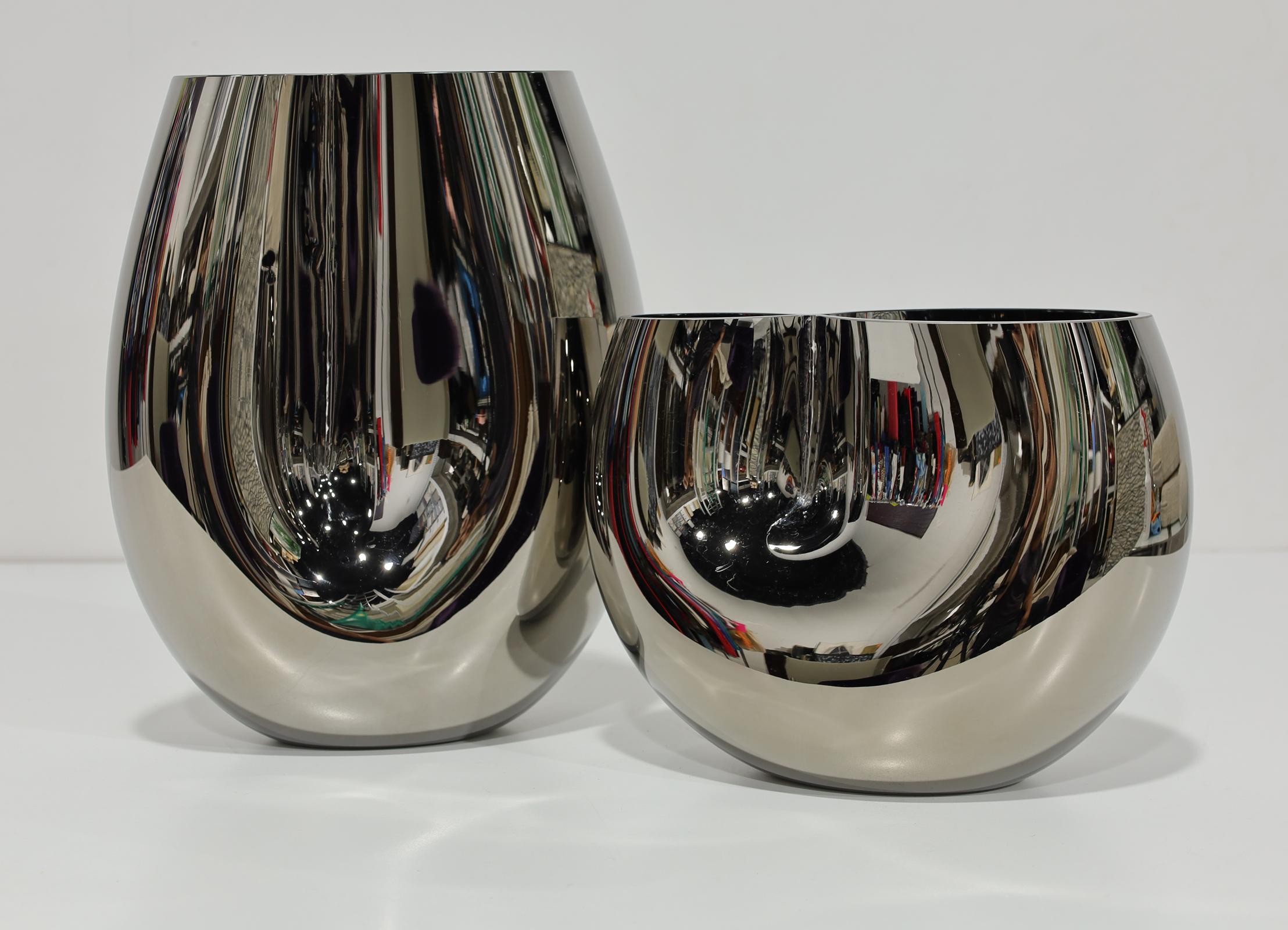 XXIe siècle et contemporain Vases en verre SkLO 