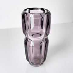 Vaso in vetro SkLO UNION di František Vízner per la vetreria Rudolfova Hut, 1961/62