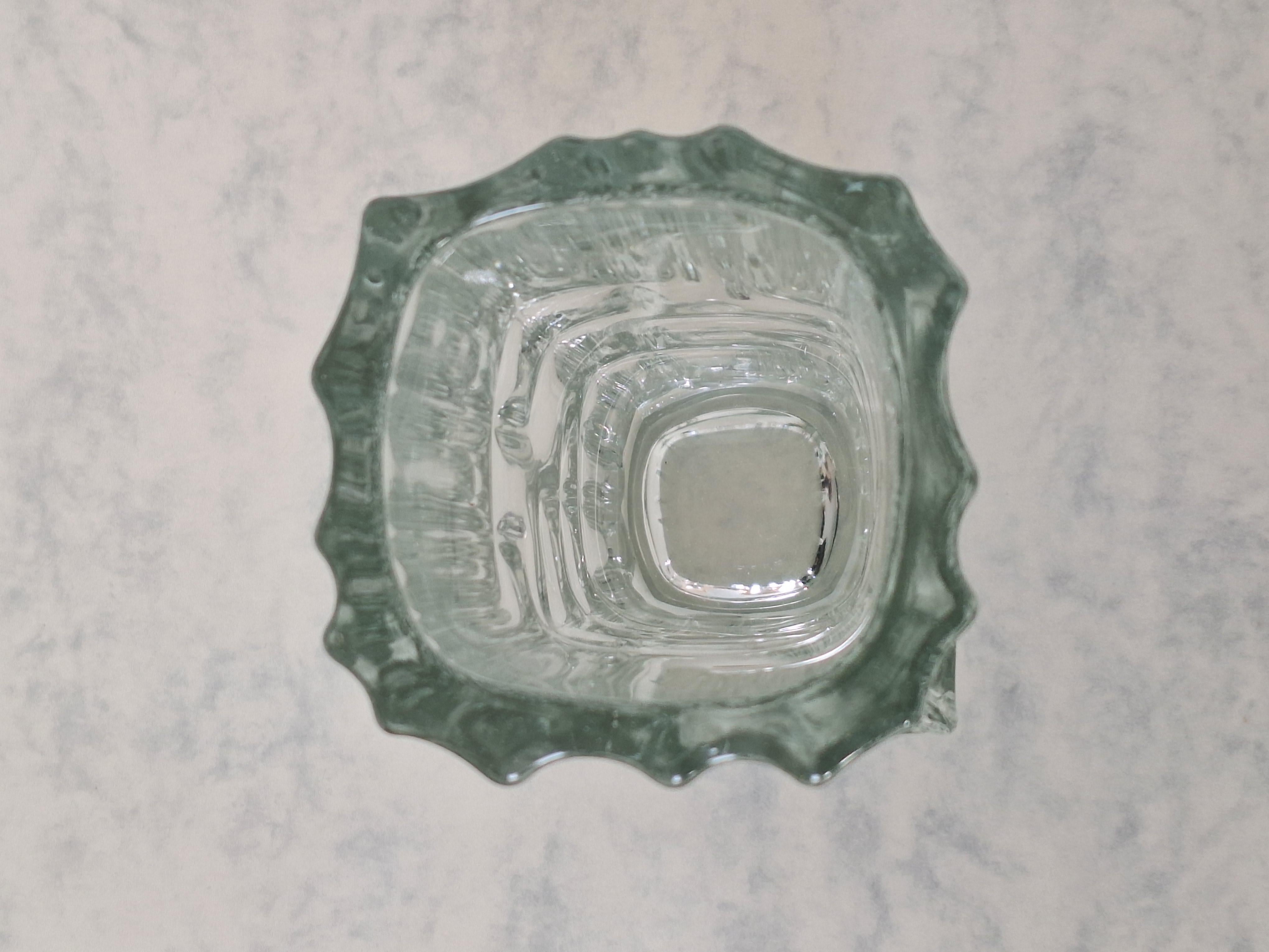 Sklo Union Melting Ice Glass Vase For Sale 3