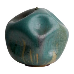 Skoby Joe Bronze Handmade Ceramic Vase Wabi Sabi/ Mid-Century Modern Sculpture