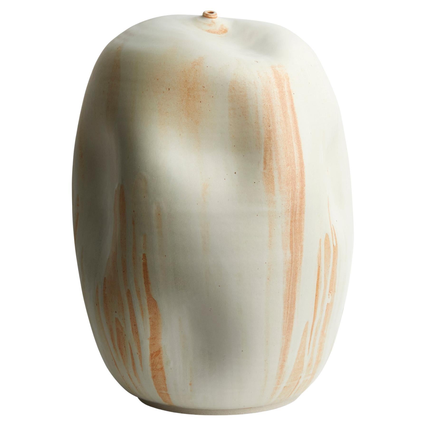 Skoby Joe Tall Ceramic Vase Wabi Sabi/ Mid-Century Modern