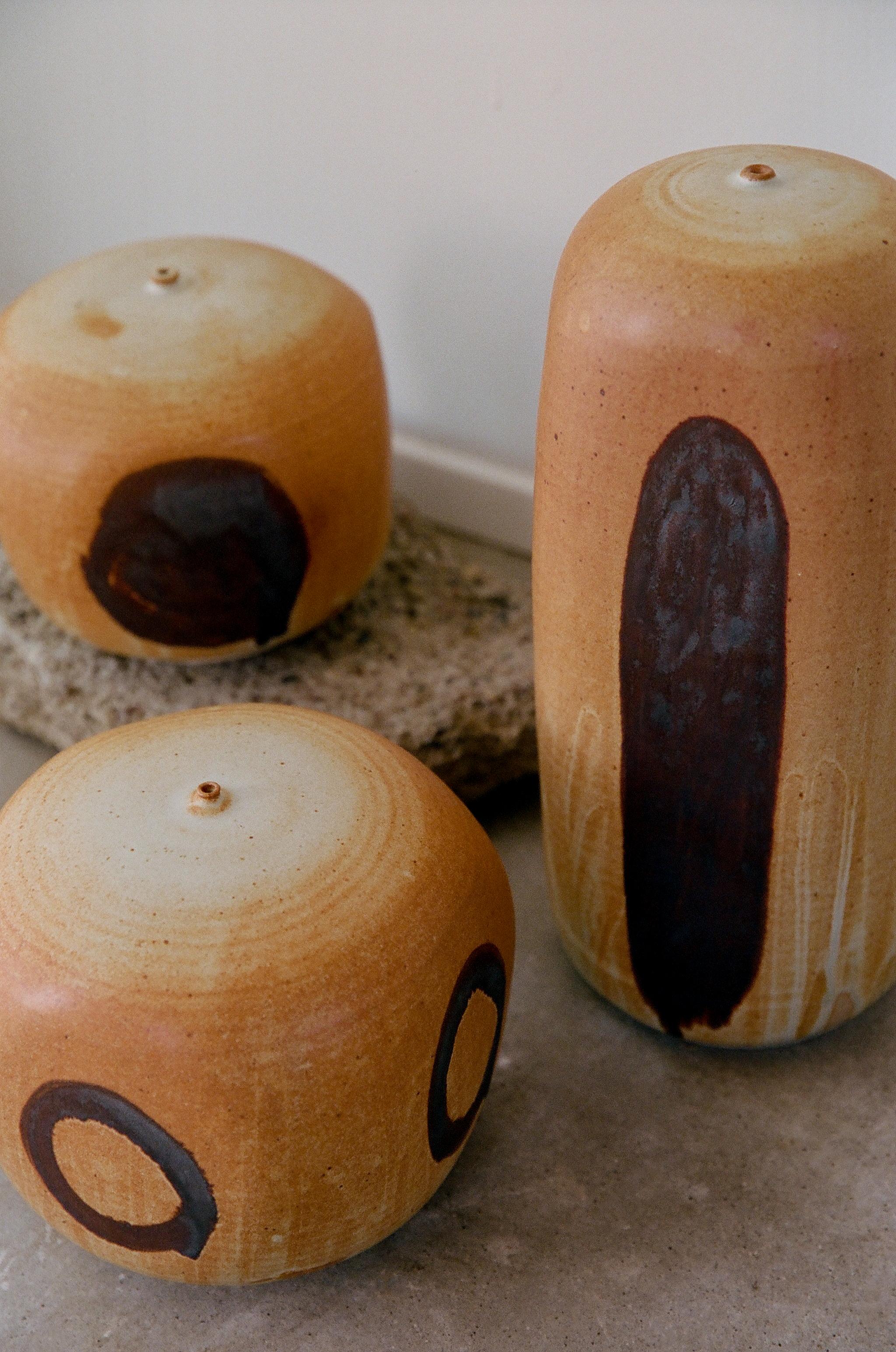 Skoby Joe Keramikgefäß Moderne Vase aus der Mitte des Jahrhunderts (Moderne der Mitte des Jahrhunderts) im Angebot