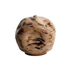 Skoby Joe Pink Textured Ceramic Vessel Wabi Sabi Mid-Century Modern Sculpture