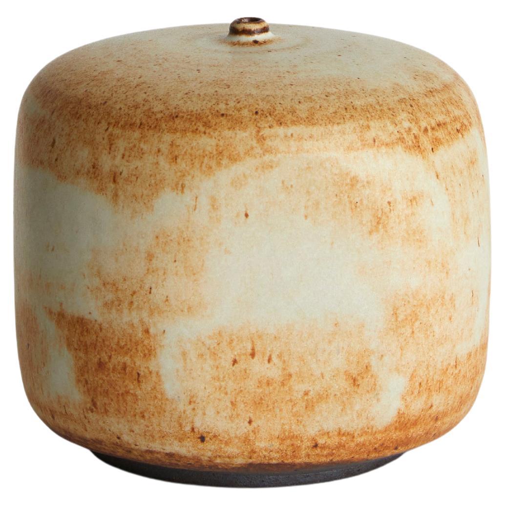 Skoby Joe Small Organic Ceramic Vase Wabi Sabi / Mid-Century Modern Natural Clay