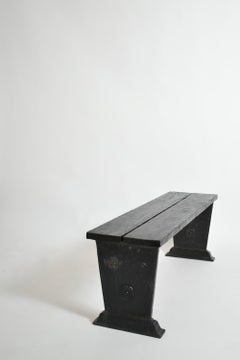Skoglund & Olson cast iron bench, 1920s