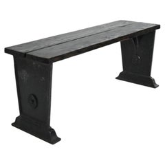 Skoglund & Olson cast iron bench, 1920s