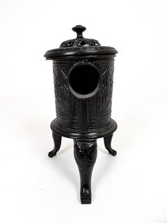 Skoglund & Olson Cast Iron Stove, Gefle, First Half of the 20th Century