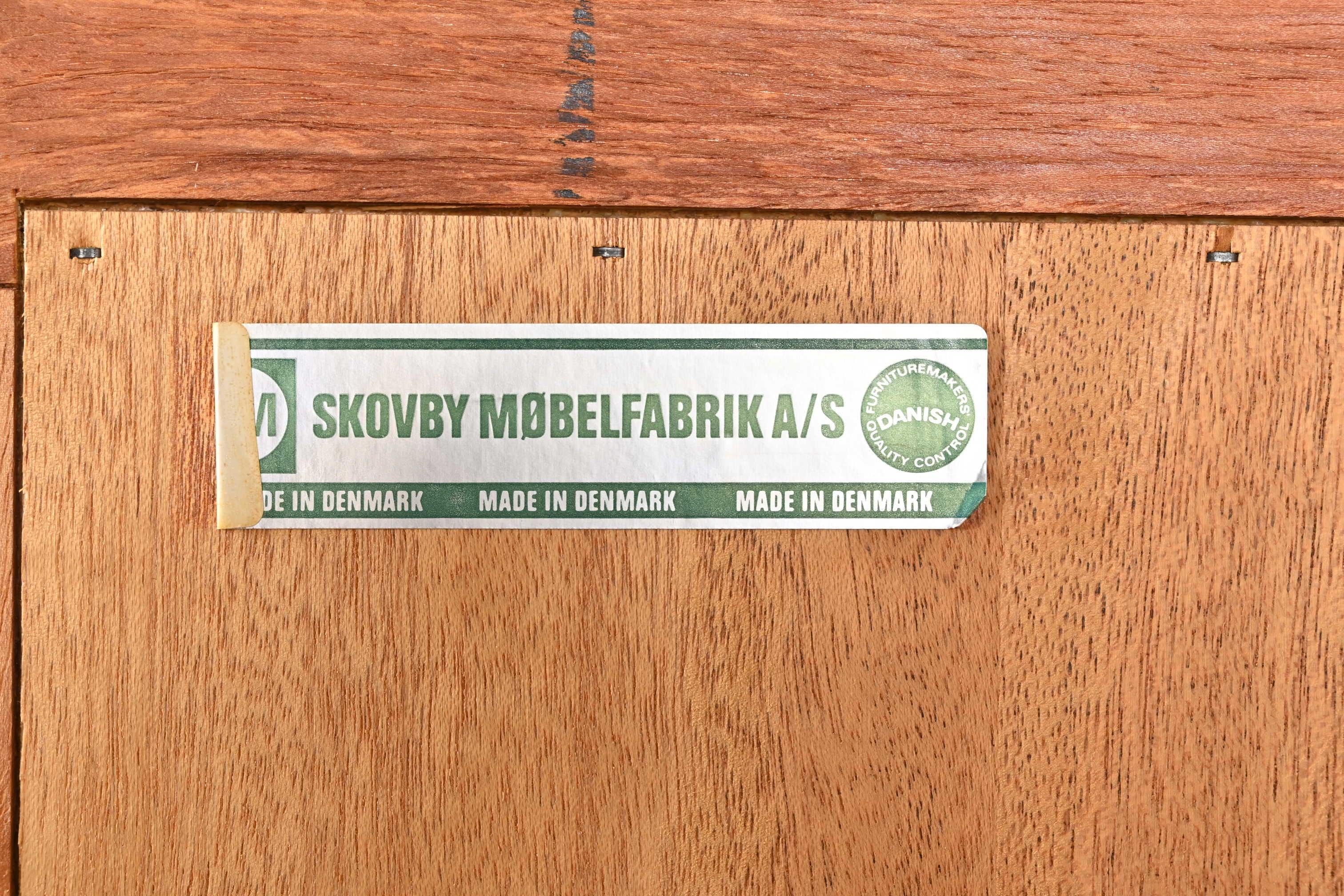 Mobile ad angolo in palissandro danese moderno Skovby in vendita 5