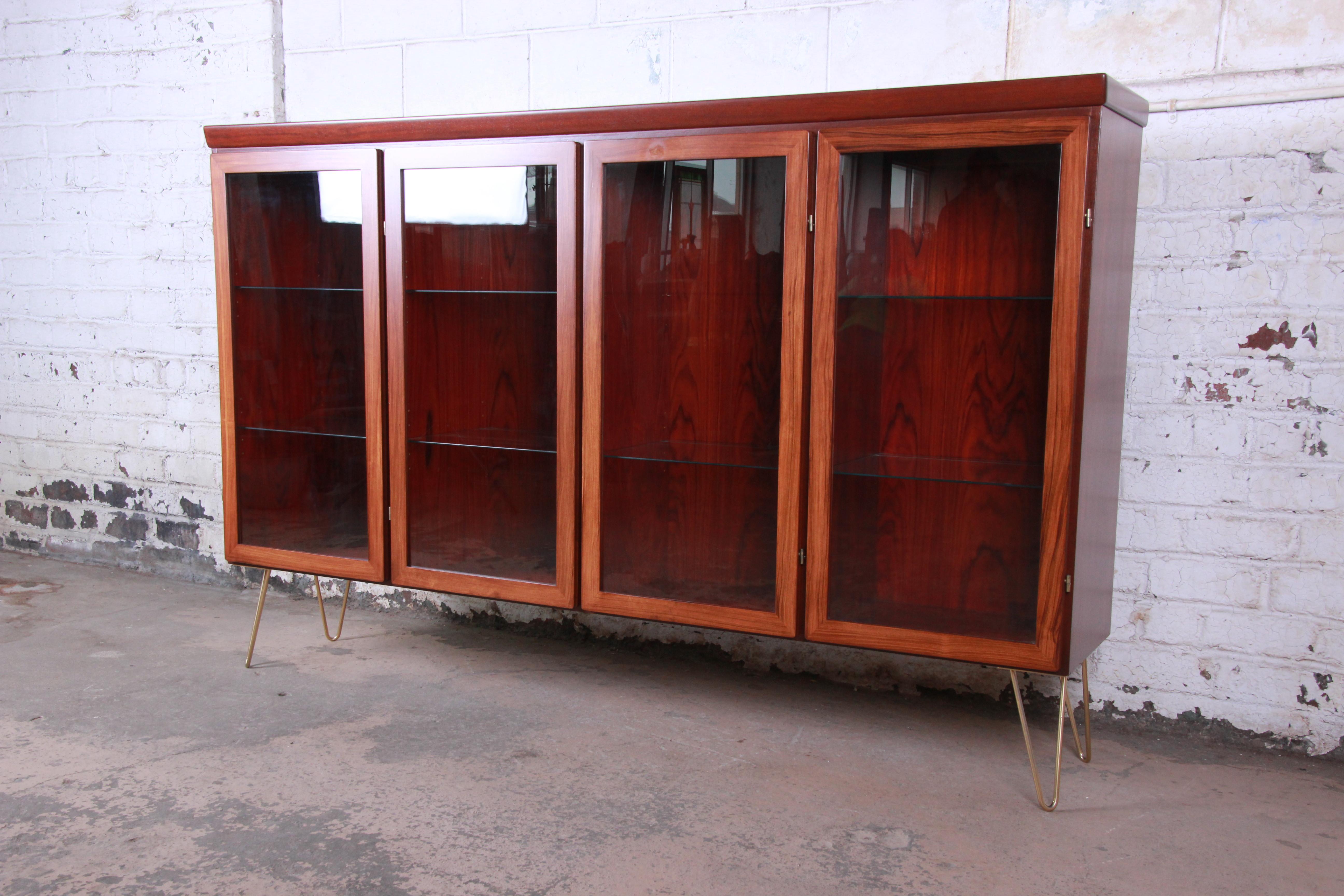 glass front bookcases