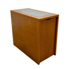 Skovby Drop Leaf Dining Table With Storage