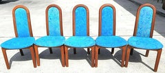 Skovby Møbelfabrik Solid Teak Dining Chairs Set of 5
