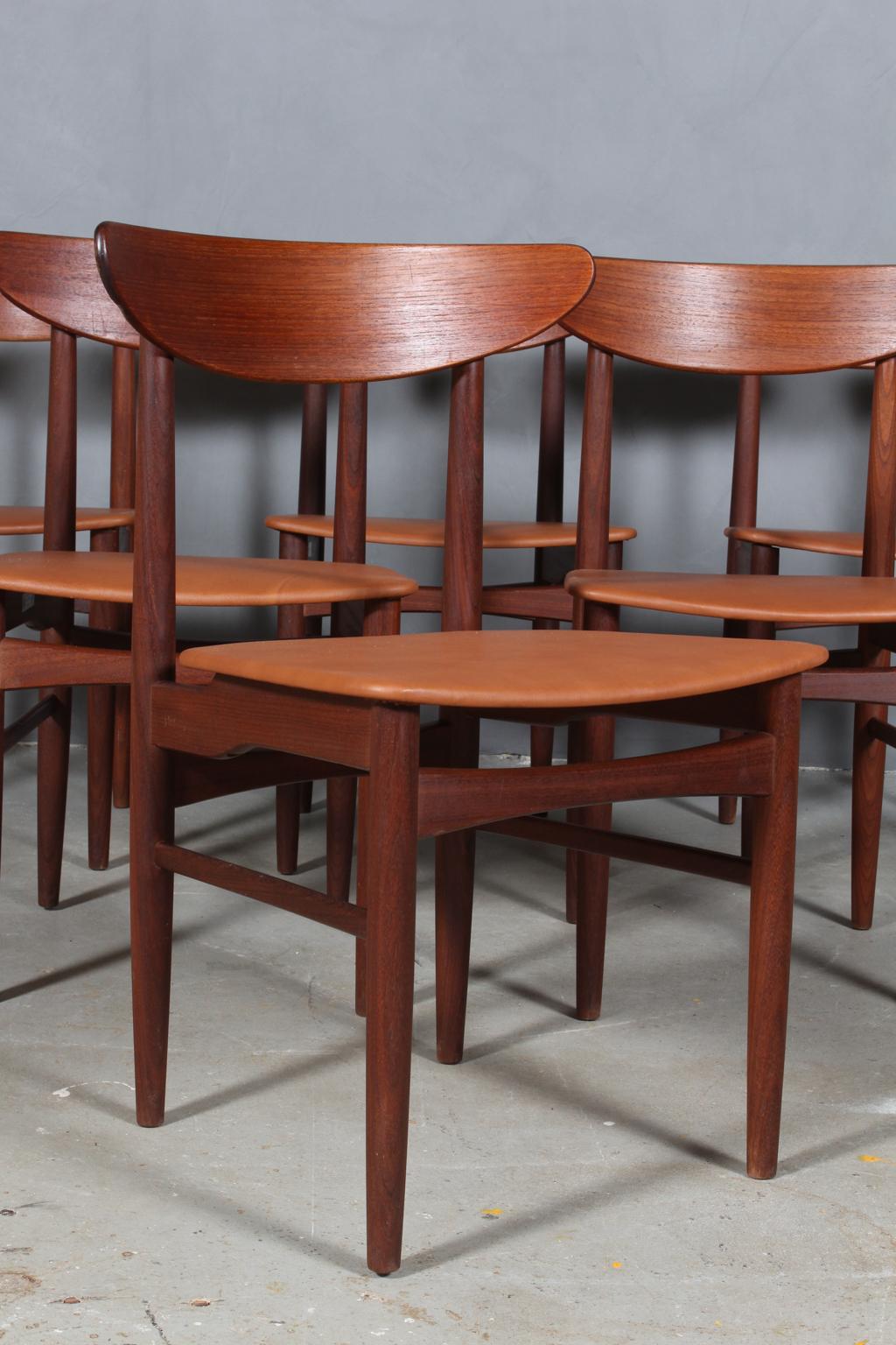 Danish Skovby Møbler, Set of Six Chairs