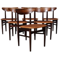 Skovby Møbler, Set of Six Chairs