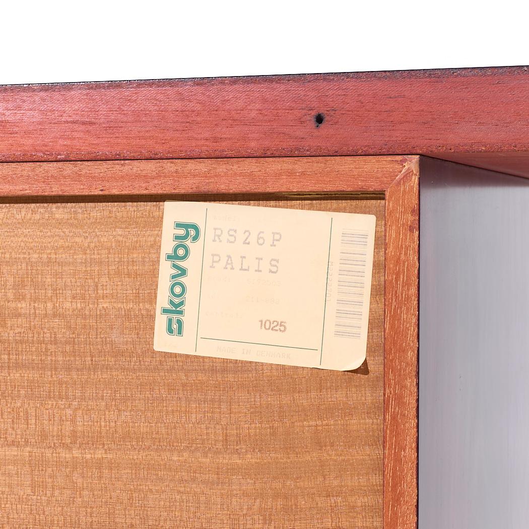 Skovby Mid Century Danish Rosewood Credenza For Sale 6