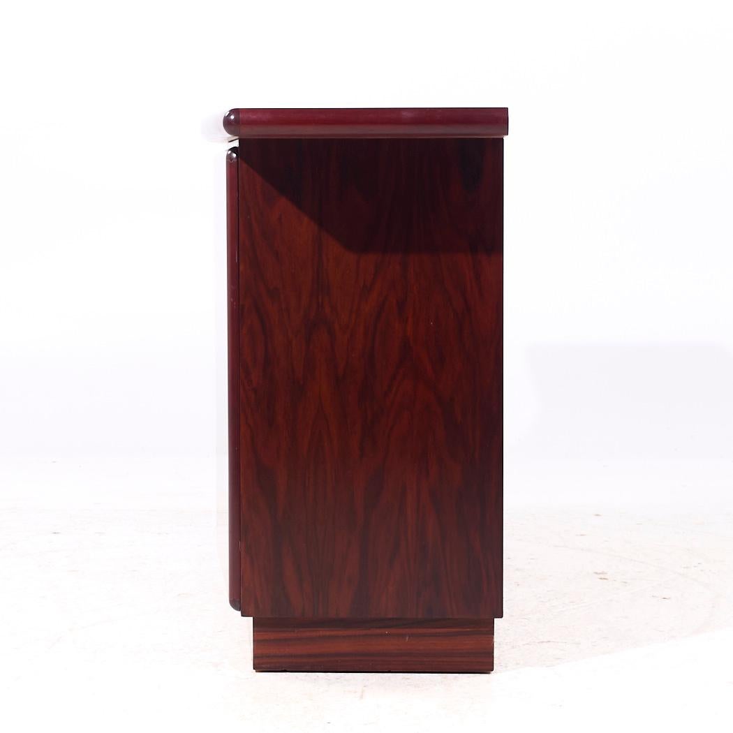 Late 20th Century Skovby Mid Century Danish Rosewood Credenza For Sale