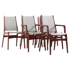 SOLD 03/04/24 Skovby Mid Century Rosewood Dining Chairs - Set of 6