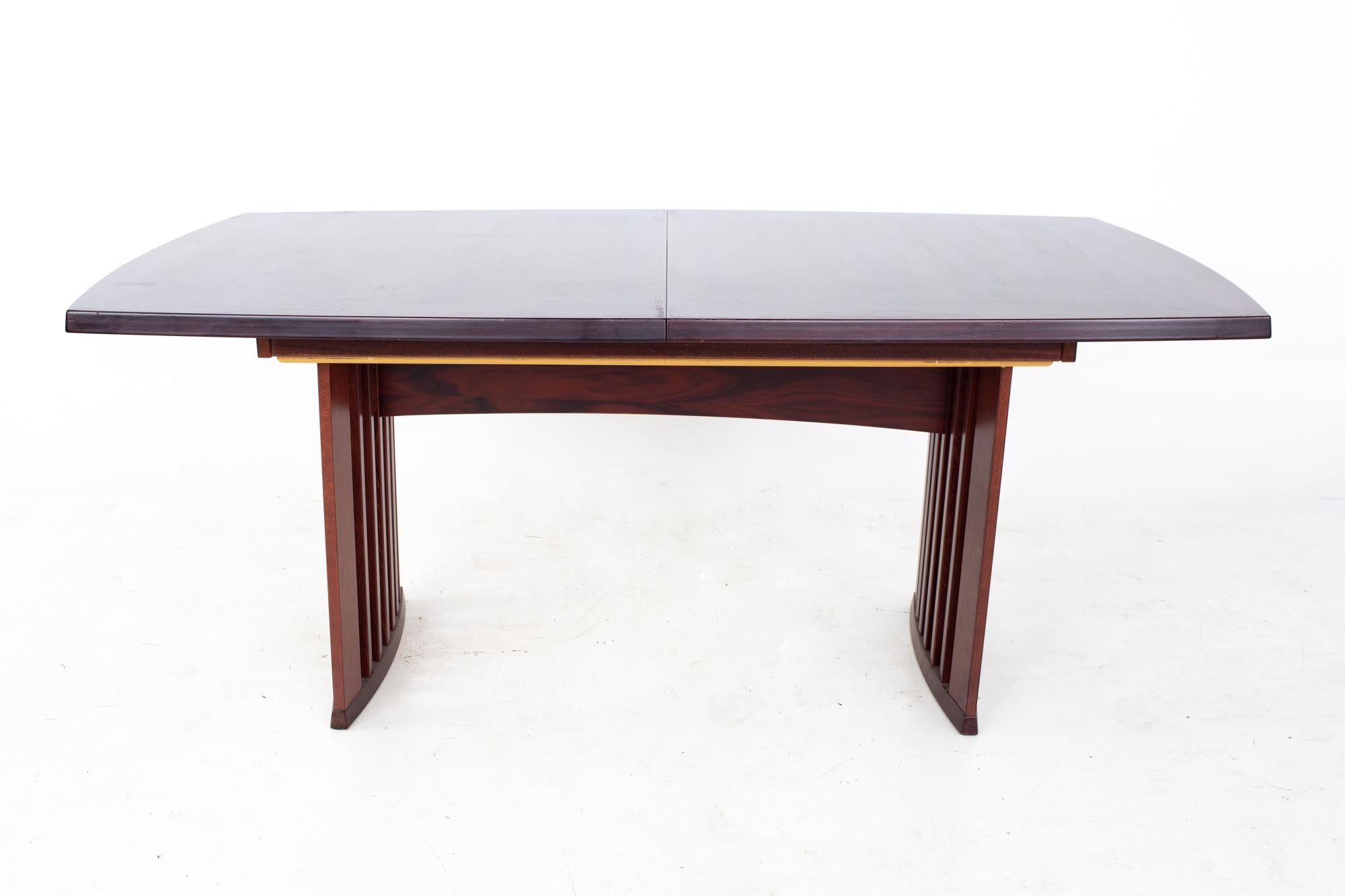 Skovby Mid Century rosewood dining table
Table measures: 68.5 wide x 39.25 deep x 29 inches high, with a chair clearance of 24.5 inches

All pieces of furniture can be had in what we call restored vintage condition. That means the piece is