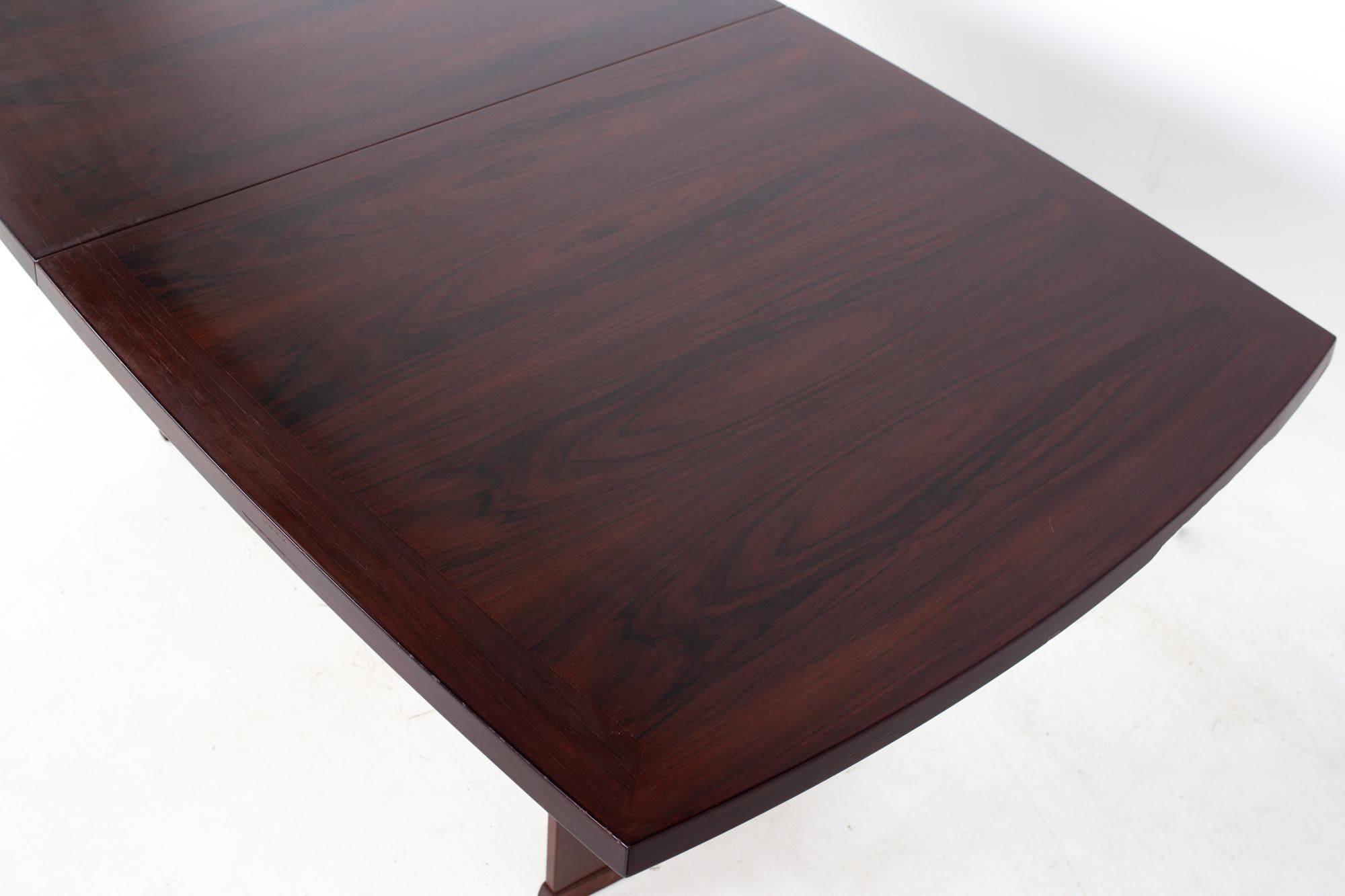 Skovby Mid Century Rosewood Dining Table 1