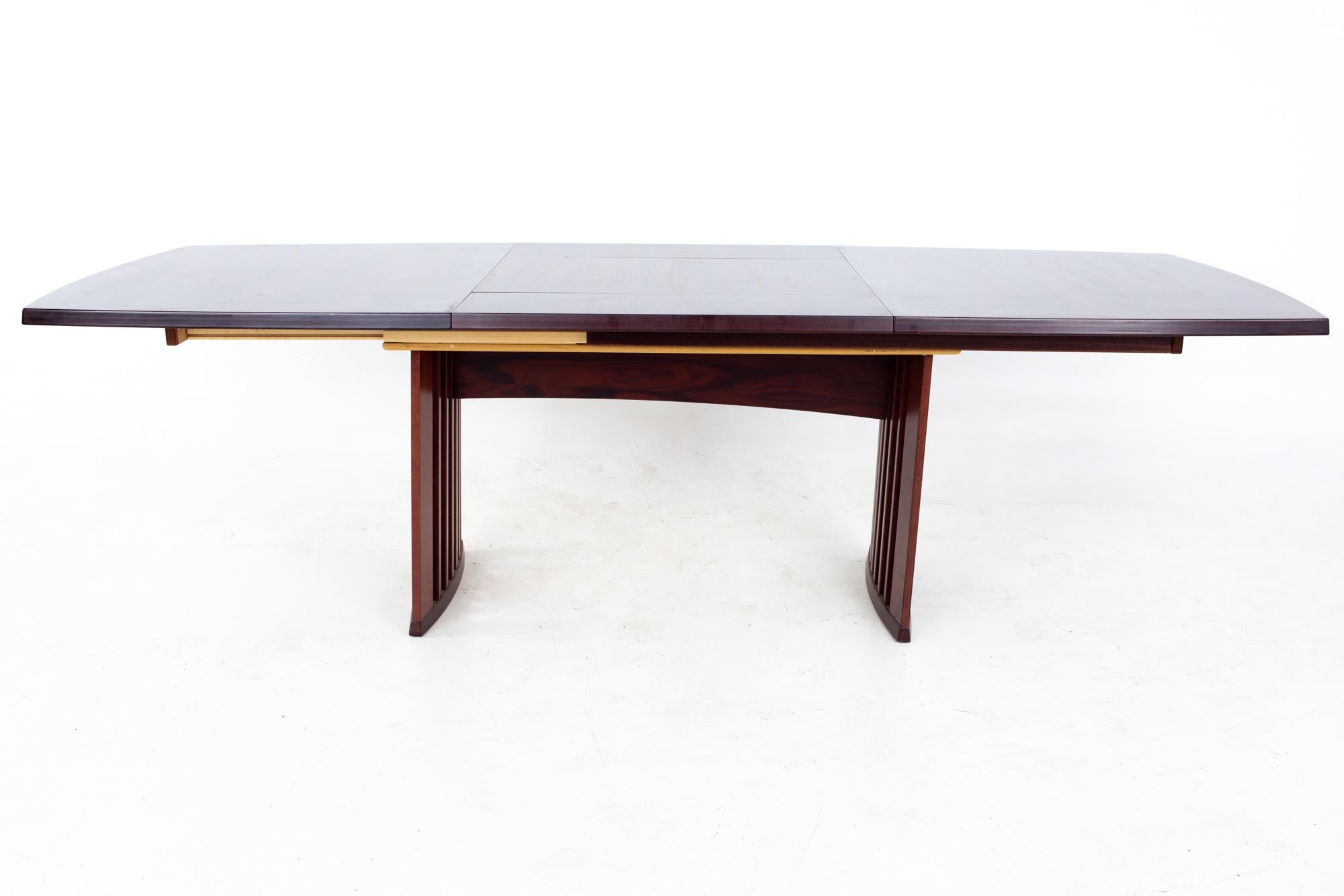 Skovby Mid Century Rosewood Dining Table 3