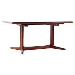 Vintage SOLD 04/02/24 Skovby Mid Century Rosewood Expanding Dining Table with 2 Leaves