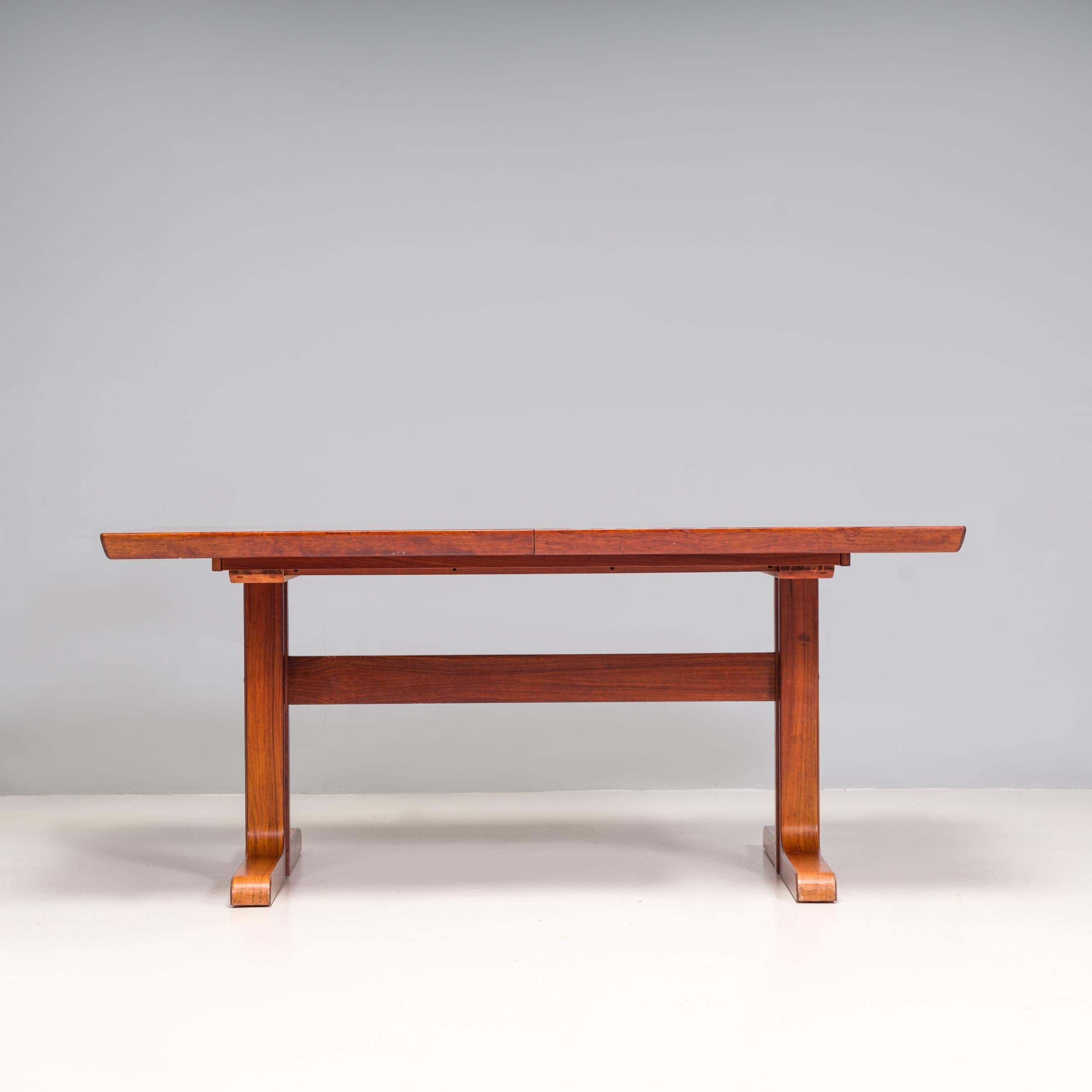rosewood extending dining table