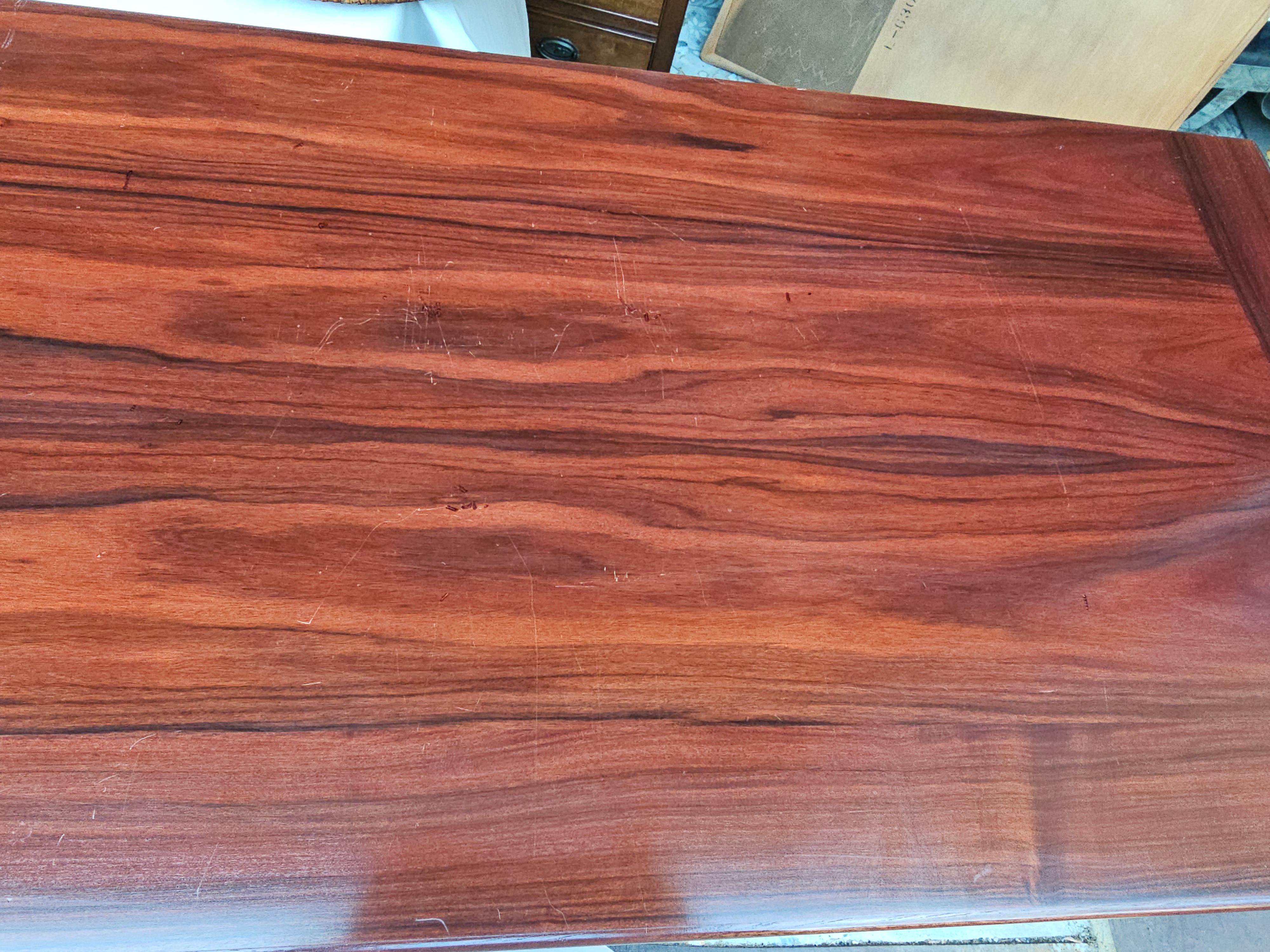 Skovby Mobelfabrik Credenza moderna di metà secolo in legno di palissandro in vendita 4