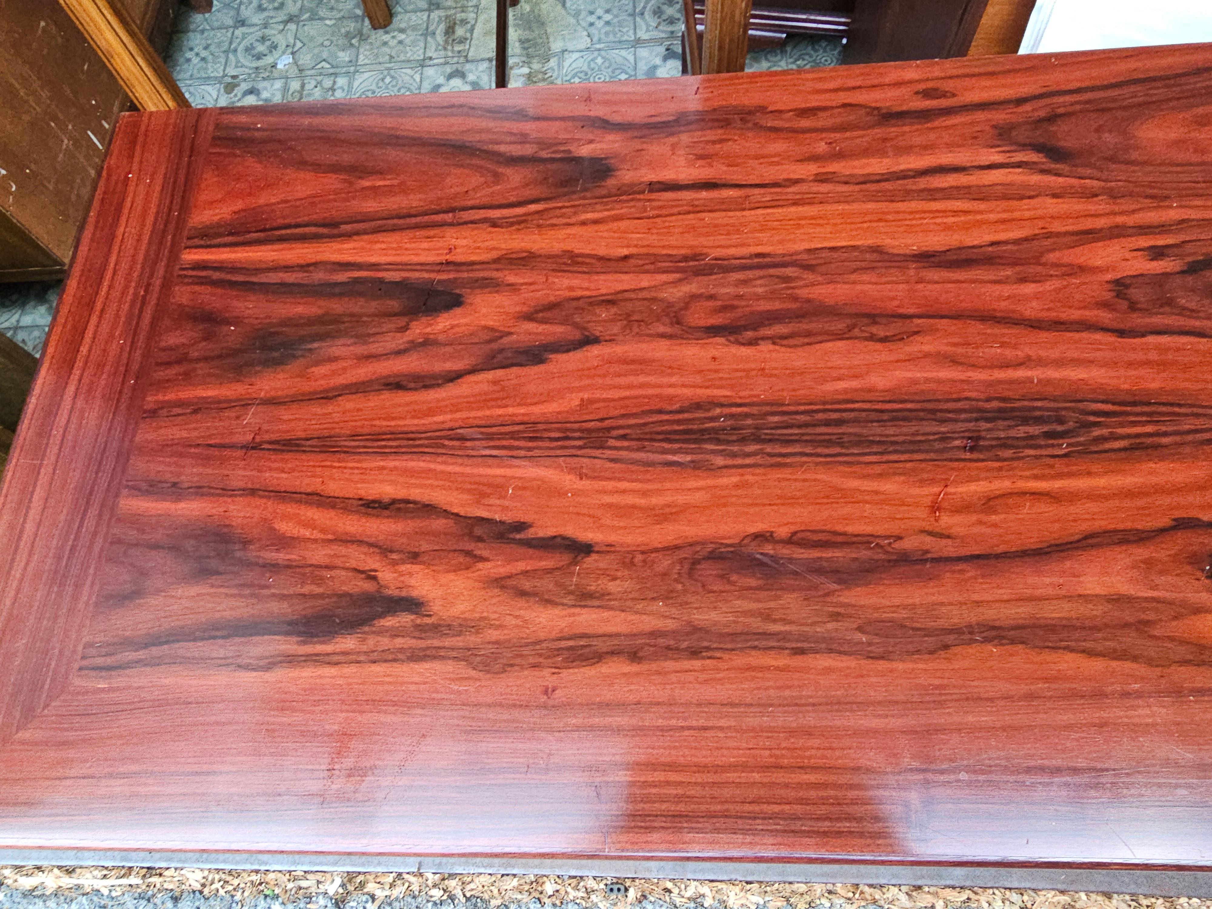 Skovby Mobelfabrik Credenza moderna di metà secolo in legno di palissandro in vendita 5